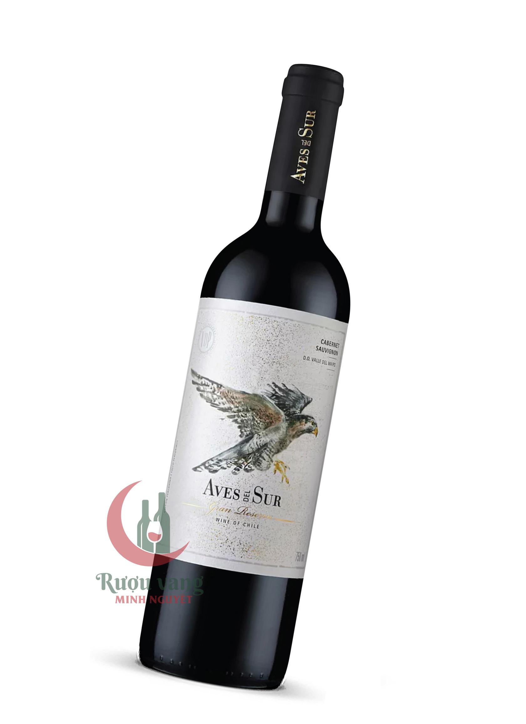 Vang Chile Aves del Sur Gran Reserva Red White Thượng hạng