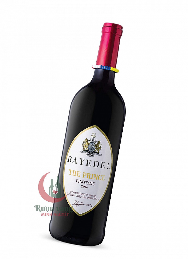 Rượu vang Nam Phi Bayede The Prince Pinotage