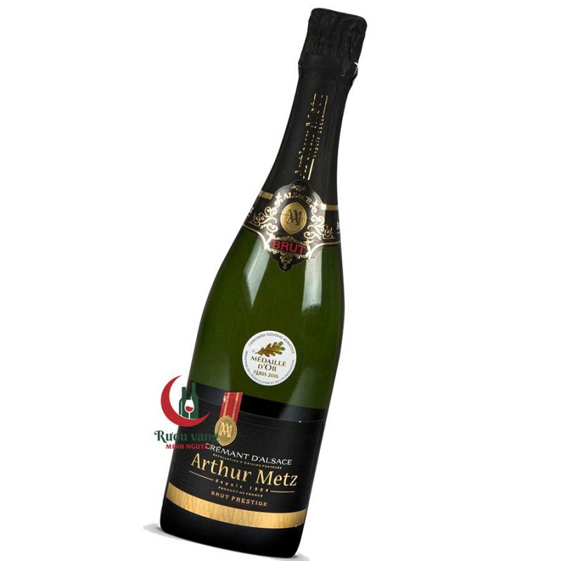 Rượu vang Arthur Metz Cremant D'Alsace Brut Medaille