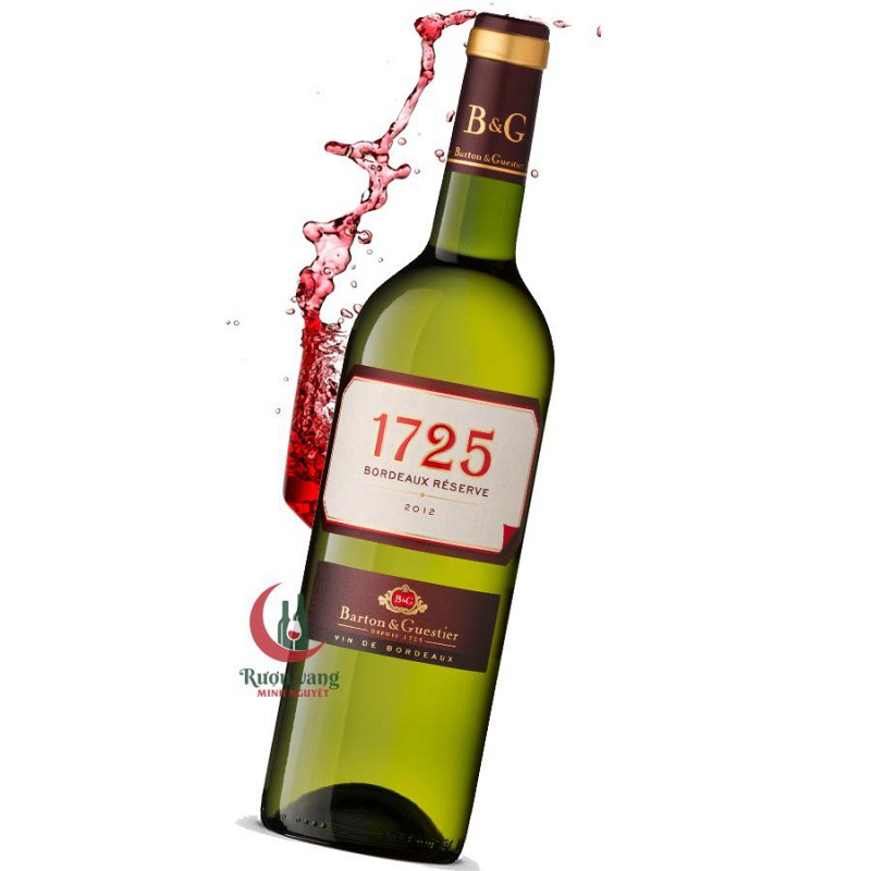 Vang B&G 1725 Bordeaux Reserve Blanc AOP Bordeaux