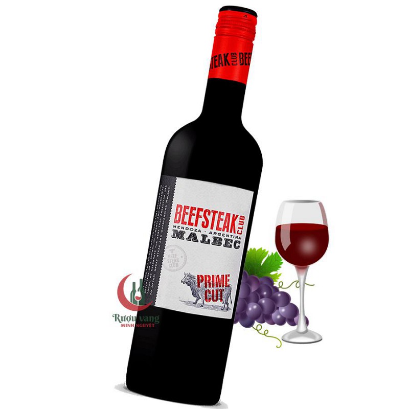 Rượu Vang Beefsteak Club Malbec Prime Cut