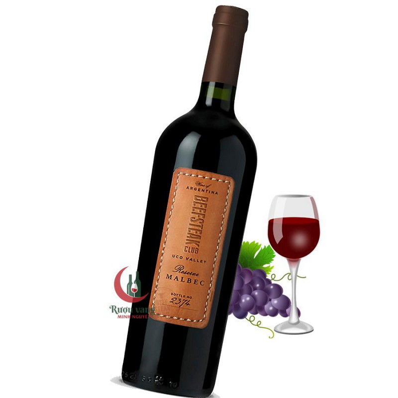 Rượu Vang Argentina Beefsteak Club Uco Valley Reserve Malbec