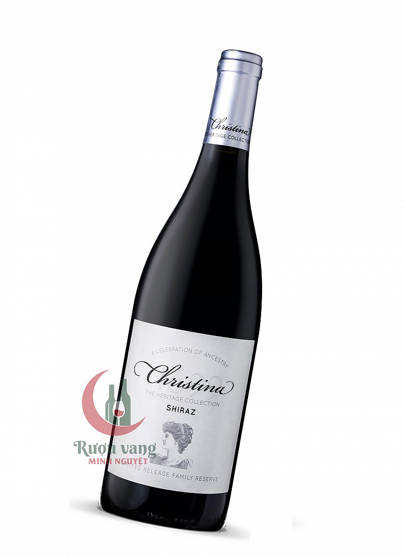 Rượu vang Nam Phi Christina The Heritage Collection Shiraz