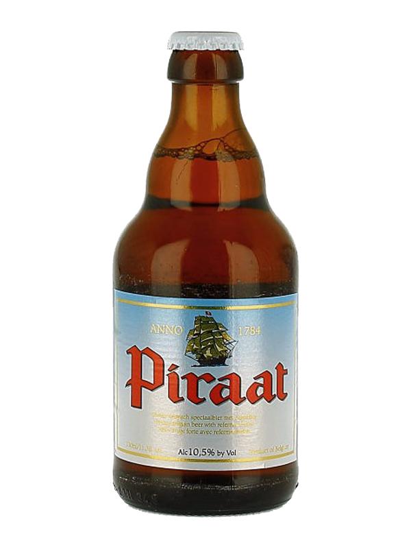 Bia Bỉ Piraat màu nâu 330ml