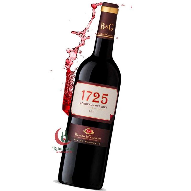 Rượu Vang B&G 1725 Bordeaux Reserve Rouge – AOP Bordeaux