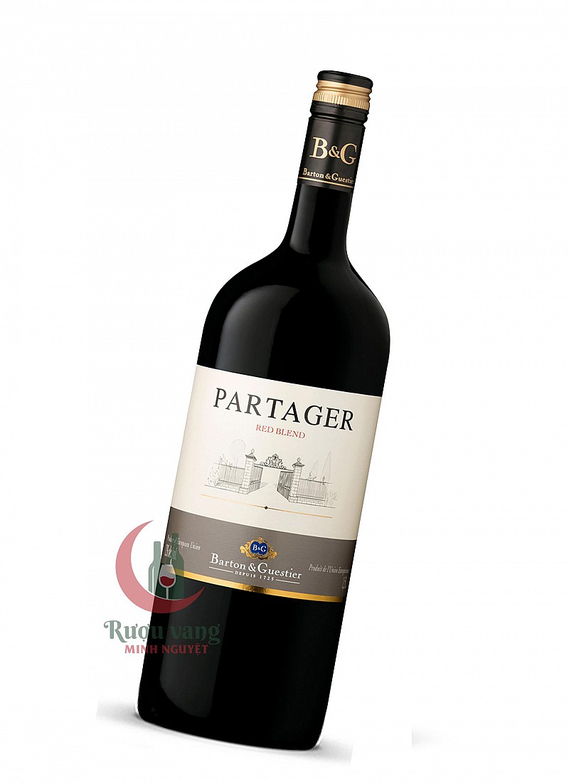 Rượu vang B&G Partager Rouge - Red Blend 1,5L
